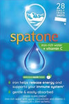 Spatone Natural Liquid Iron Supplement Apple Flavour With Vitamin C, 28 Sachets