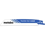 Metabo 5 lames de scie sabre « flexible fast metal » 150 x 1,1 mm - 626566000