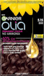 Garnier Olia 5.15 Permanent Hair Dye Up To 100 Percent Grey Hair Coverage Visibl