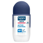 Sanex Dermo Men Active Control Antiperspirant Roll On Deodorant 50ml