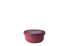 Mepal - Bol multi-usage Cirqula - Nordic berry - capacité 350 ml - couvercle amovible - incassable - étanche – stockage au congélateur, stockage à froid – passe au lave-vaisselle