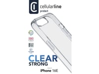 Cellularline 8018080492570, Omslag, Apple, Iphone Se (2025), 15,4 Cm (6.06"), Transparent