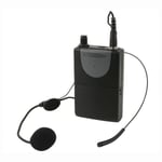 BELT PACK & HEADSET ONLY ON 174.1 Mhz FOR QTX QR12PA QR15PA