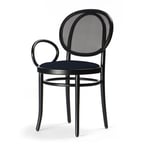 Gebruder Thonet Vienna - N. 0 Chair, Black C01, Technical Net, Fabric Cat. C Harlald 3 Col. 192