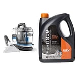 Vax SpotWash Home Duo Spot Cleaner | Remove spills, stains and pet messes | Extra-wide Cleaning Tool - CDSW-MPXP & 1-9-142060 Platinum Professional Carpet Cleaner Solution, 4L
