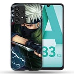 Cokitec Coque pour Samsung Galaxy A33 5G Manga Naruto Kakashi Multicolore