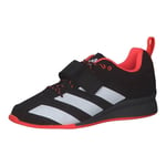 Adidas Adipower II Weightlifting Shoes, Black/White/Red - 6.5 UK