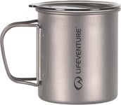 Lifeventure Superlight Titanium Insulated Double Wall Mug With Lid And Folding –