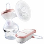 Electric Breast Pump Tommee Tippee Single For Feeding Baby Compact Lightweight
