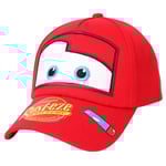 Barn Pojkar Flickor Barn Bilar Lightning Mcqueen basebollhatt Tecknad cap Red