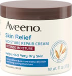 Aveeno Skin Relief Intense Repair Cream Moisturizing Body Cream Extra-Dry Skin 