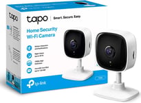 Tapo Mini Smart Security Camera, Indoor CCTV, Works with Alexa&Google Home, No