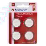 Verbatim Lithium battery CR2430 3V 4 pack