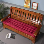 Anqi Coussin de chaise longue en bois antidérapant pour chaise longue et confortable Épaisseur 8 cm