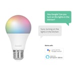 Hombli Smart lampa, WiFi, Bulb E27, LED, RGB & CCT, 9W, Dimbar, Multifärg