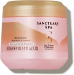Sanctuary Spa Lily & Rose Body Butter for Women, No Mineral Oil, Cruelty Free &