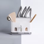 Multifunctional Kitchen Knife Holder Plastic Racks