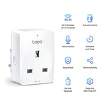 TP-Link Tapo Smart Plug Wi-Fi Outlet, Works with Alexa (Echo and Echo Dot), Wireless Smart Socket, No Hub Required (Tapo P100) with Mini Smart Security Camera, Indoor CCTV with Smart WiFi LED Light