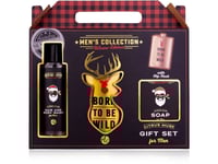 Men's Collection Winter Edition , 150 Ml Hår- Och Kroppstvätt + 100 G Tvål + Flaska I Rostfritt Stål (115 Ml)