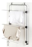 Argos Home 11m Over the Door Clothes Indoor Airer - Black