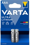 Professional Lithium AAA 1.5V 2pcs