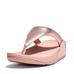 Fitflop Women's Lulu Leather Toe-post Sandals, Pink (Rose Gold 323), 9 UK 43 EU