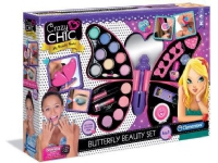 Clementoni Crazy Chic Butterfly Beauty Set, Children''s makeup set, 6 År, Multifärg