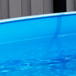 Swim & Fun Rund Poolliner Overlap Liner Djup 132 cm 2173S