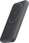 Anker 621 Magnetic Battery (MagGo), 5000mAh Wireless Portable Black