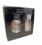 EMPORIO ARMANI Diamonds Rose Perfume 50ml EDT & 20ml Travel Special Gift Set NEW