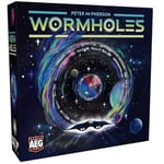 Alderac Entertainment Group (AEG) Wormholes - Galactic Board Game, Connect The Galaxy, Deliver Passengers, Ages 14+, 1-5 Players, 45-60 Min