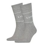 Levis Strumpor 2P Organic Cotton Sock Grå 35/38