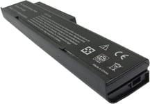 Kompatibelt med Fujitsu Amilo Pro V2045, 10.8V, 4400 mAh