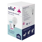 Otio - Ampoule connectée wifi led Globe E14 5.5W Blanc