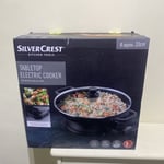 Silvercrest Table Top Electric Cooker 33cm Can Also Be Used As A Wok