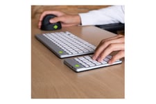 R-Go Numeric keyboard Compact break - tastatur - hvid Indgangsudstyr