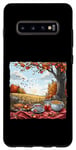 Coque pour Galaxy S10+ L'art des merveilles de l'automne