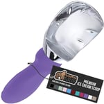 Gorilla Grip Premium Ice Cream Scoop, Perfect for the Dishwasher Scooper, Comfortable Easy Grip Handle, Heavy Duty Durable Design, Professional Kitchen Tool for Stuffing, Cookie Dough, Sorbet, Purple