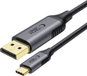 Tech-Protect Ultraboost Cable Type-C To Displayport 1.4 8K 60Hz 180Cm Black