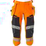 MASCOT® piratbyxor med hängslen hi-vis orange/mörk marin C60