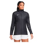 Nike Academy18 Veste Femme, Noir/Noir/Blanc, XL