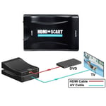 HDMI til Scart adapter 1080p DVD/Video