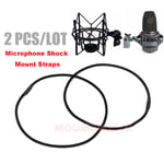 Elastic Rubber Band Microphone Shock Mount Straps For Neumann U87 Ai TLM49 TLM67