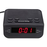 Réveil Radio FM au Design moderne Original, avec double alarme, fonction Snooze sommeil, affichage numérique Compact de [846738C]