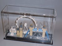 Clear Acrylic Display Case for LEGO Architecture London 21034 SOLID BUILD CASE