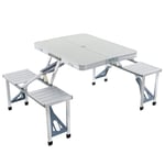 Venturer Foldable Camping Table with 4 Seats