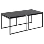 Urban Fusion Collection - Tarbes Soffbord 120x60 cm Svart