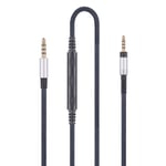 Audio Replacement Cable Compatible with Sennheiser HD4.40, HD 4.40 BT, HD4.50, HD 4.50 BTNC, HD4.30i, HD4.30G Headphone and Compatible with iPhone iPod iPad with in-Line Mic Remote Volume control