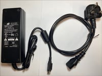 12V Mains AC-DC Switch Mode Adapter Power Supply for Polaroid 19" TV P19LEDDVD12