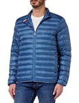 Tommy Hilfiger Men Jacket for Transition Weather, Blue (Blue Coast), M